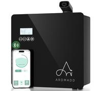 Aromadd Aromadd 2025 Upgraded Smart Scent Air Machine for Home, 3500 Sq.Ft Coverage Hotel Collection Diffuser with Cold Air Tech, 600ML Waterless Essential Oil Diffuser for Large Room, Office (Black)