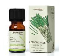 AROMAFUME Lemongrass Essential Oil - 100% Natural, Therapeutic Grade Essential Oils - Pure, Citrusy Aromatherapy Oil for Home Diffusers - Gifts for Her - 10ml