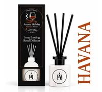 AromaHoliday World Spa Sensual Havana 100ml Reed Diffuser AromaHoliday Multicolor