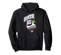 Aromantic Queer as Duck LGBT Gay Asexual Ace Aro Pride Flag Pullover Hoodie