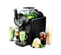 aromaoveite 2l Slushie Maker - No Ice Required, Self-Cleaning, Soft Serve Machine For Home Use, For Milkshakes, Frappés & Cocktails - 5 Preset Modes For Creamy Slush In 30 Minutes Black