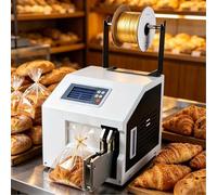 aromaoveite Automatic Twist Tie Machine,Touch Screen Induction Cable Tie Machine,For Bread Bags & Snack Packaging - Wire Twist Tying Equipment Bakery,Food Processing & Commerce Packaging Bundling