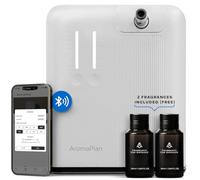 AromaPlan 2025 Waterless HVAC Scent Diffuser Whole House & Commercial Diffuser, 2 Fragrances Included-Smart, Cold-Air Waterless Scent Air- App Control, AC, 2000 Sq. Ft Coverage,White