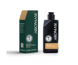 AROMASE Anti-Itching & Dermatitis Essential Shampoo - Effective for Oily and Itchy Scalp, Dandruff, Skin Irritation and Seborrheic Dermatitis - 90 ml