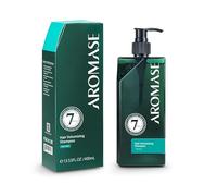 AROMASE Volumizing Essential Shampoo, for Hair Loss with Natural DHT Blocker-5α AVOCUTA, SAW PALMETTO Adds Volume For Oily, Thinning, Fragile Hair and Hair loss, Men and Women, 14 fl. oz.
