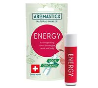AromaStick Energy Aromatherapy Nasal Inhaler, Essential Oils, 0.8 ml