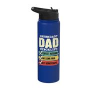 Aromatherapist Dad Stainless Steel Insulated Water Bottle
