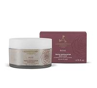 AROMATHERAPY ASSOCIATES Rose Triple Exfoliator 200 ml. Softly smoothes with natural Bamboo, Corn Cob Granules & biodegradable Rose Water infused Jojoba