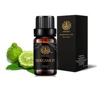 Aromatherapy Bergamot Essential Oil for Diffuser, Bergamot Scented Oil for Humidifier, Massage, Bergamot Oil Fragrance for Home - 0.33oz(10ml)