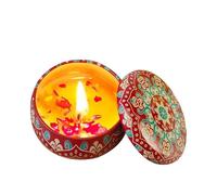 Aromatherapy Candle - Scented Candles Gifts For Women | Soy Wax Candle 80g | Anti-Stress Aromatherapy Scented Candle Set | Dried Flower Scented Candles Gift