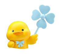Aromatherapy Clip Decoration Accessories for Conditioning Outlet with Cute Cartoon Shape Innovative Design for Personalized Car Interior and Lasting Fragrance Function in Car (Rubber Duck Pattern)