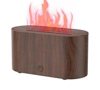 Aromatherapy Diffuser | Flame Diffuser | 7 Colors Aromatherapy Oil Diffuser, 130ml Fireplace Fire Flame Aromatherapy Diffuser Silent Mist Humidifier Auto Off For Home Room