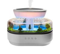 Aromatherapy Diffuser for Oils-Ultrasonic Air Humidifier with Cool Mist | Raindrop Aroma Diffuser with 7 LED Lights, Waterless Auto Shut-Off, Aromatherapy