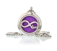 Aromatherapy Diffuser Necklace - Infinity Love 25mm