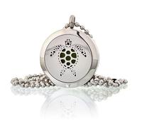 Aromatherapy Diffuser Necklace - Turtle 25mm