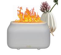 Aromatherapy Diffuser | Ultrasonic Flame Effect Air Humidifier,Household Mist Humidifier | for Office College Students Dormitory Nursery Study Music Room Hotel Classroom Apartment Nightstand