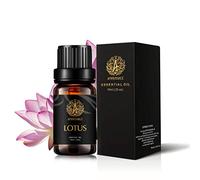 Aromatherapy Lotus Essential Oil for Diffuser, Lotus Scent Essential Oil for Massage, Therapeutic Grade Lotus Essential Oil Fragrance for Home, 10ml Aromatherapy Lotus Oil for Candle Making