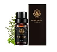 Aromatherapy Melissa Essential Oil for Diffuser, 100% Pure Melissa Essential Oil for Massage, Therapeutic Grade Melissa Essential Oil for Humidifier
