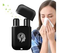 Aromatherapy Nasal Stick - Relief Energizing Bar Design | Double-Hole Inhaler Stick | Portable Oil Stick Ideal for Avoiding Sleepiness, Focus Boost,Refreshing Travel Use