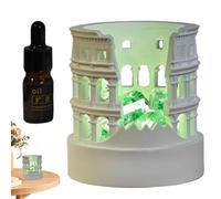 Aromatherapy Night Light,Flameless Aromatherapy Light - Classic Ancient Roman Scent Diffuser Light for Home, Flameless Candle Aromatherapy Diffuser
