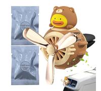 Aromatherapy Oil Diffuser, Cute Cartoon Shape Air Freshener, Soft Silicone Plug, Stable Fragrance, Portable Car Diffuser for Family, Friends, Relaxing Fragrance Travel, Commuting Accutores