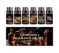Aromatherapy Oils for Diffuser, 6-piece air freshener Set, 119g, Fragrance Oil, Men Ess-ential Oils, Long-Lasting Aroma Oils, for humidifier Home car Perfume Candle