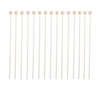 Aromatherapy Rattan Diffuser Sticks Set of 15 - Wooden Sticks for Essential Oil Fragrance - Ideal for Home Office and Restaurants - 20 5Cm Khaki