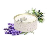 Aromatherapy Scented Candle - Natural Soy Wax Infused with Plant Extracts | Long Lasting Stress Relief Home Fragrance | Ideal for Women and Men | 24-Hour Burn Time (05 French Juniper & Lavender)