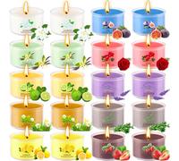 Aromatherapy Scented Candles 20 Pack - Small Candle Gift Set for Women with 10 Scents, 1.6oz Long-Lasting Soy Wax Candles for Relaxation, Yoga, Bath, Christmas Birthday Gifts, Home Decor