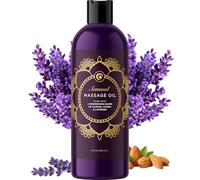 Aromatherapy Sensual Massage Oil for Couples - Lavender Massage Oil for Skin with Jojoba and Sweet Almond Oil - Aromatherapy Oil Infused with Pure Natural Oils - Vegan Non GMO & Gluten Free