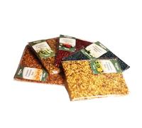 Aromatic 5 Piece Incense Set Amber Myrrh Rose Jasmine & Nard Scented Pressed Frankincense Slate from Holy Land Jerusalem Resin Tears Church Grade Christian Gift (3.5oz/100gr each)