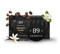 Aromatic •89• Paper Air Freshener 5 Pack - Long-Lasting Jasmine, Coffee & Vanilla Fragrance - Hanging Air Freshener for Car, Home or Office - Up to 100 Days Fresh - Perfumed Odour Remover