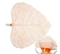 Aromatic Filter - Metal Basket Strainer, Elegant Cup Lid Coaster, Smooth Flowing Perforated Insert, Heat Resistant Utensil, Classic Tasting Companion Oriental Style