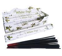 Aromatic Premium Quality Stamford White Sage Incense Sticks (6)