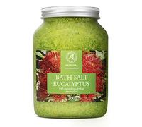 AROMATIKA Eucalyptus Bath Salts with Essential Oil - 1300 g Aromatherapy Bath Soak for Relaxation, Sleep & Stress Relief, Spa Bath Salts for Soaking Bath, Body Care, Home Spa Wellness, Gift Idea