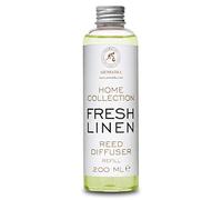 AROMATIKA Fresh Linen Reed Diffuser Refill - 200ml - Home Fragrance - Scented Diffuser - Fresh Aroma - Room Freshener