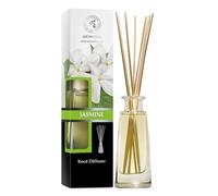 AROMATIKA Jasmine Reed Diffuser 100ml - Floral Room Fragrance, Scented Diffuser with Rattan Sticks, Long Lasting Home Fragrance & Air Freshener, Relaxing Aromatherapy Scent for Home, Office & SPA