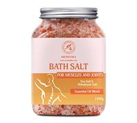 AROMATIKA Joint & Muscle Bath Salts - 1300g Natural Sea Salt Bath Soak with Lavender, Sage & Rosemary Essential Oils for Muscle Relief, Relaxation & Detox, Aromatherapy Soothing Spa Bath, Body Care