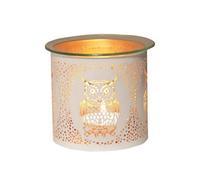 Aromatize Aroma Multi Functional Tealight Wax Melt Burner 10.5Cm - White Owl