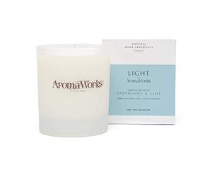 Aromaworks Light 30 andle, Spearmint & Lime