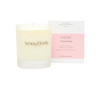 Aromaworks Light 30cl Candle, Basil & Lime, Green, Purple