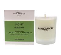Aromaworks Light 30cl Candle, Lemongrass & Bergamot