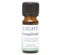 Aromaworks Light Lemongrass & Bergamot Essential Oils, 10ml - 100% Pure, Natural Scent for Diffusers