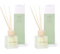 AromaWorks Light Reed Diffuser 100ml, Lemongrass & Bergamot (Pack of 2)
