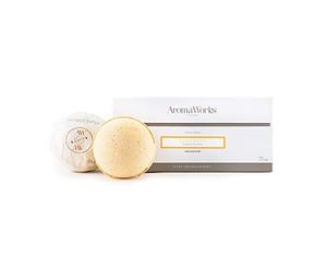Aromaworks Serenity AromaBomb Bath Bomb - Lemongrass, Neroli and Sweet Geranium Aromas - Uplift, Balance & Focus - Natural, Vegan, Cruelty Free - 8.81 oz Each (2-pack)