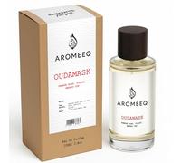 Aromeeq Amberosa Eau de Parfum 100ML - Long Lasting Unisex Perfume with Oud, Rose, Amber, Saffron & Pepper - Rich Oriental Spicy Fragrance for Men & Women