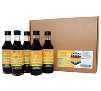 Aromhuset 5 Pack Jonnys Whisky 50ml - Flavouring Concentrate - Makes 5 x 2.25L Beverage - Premium Drink Concentrate for DIY Mixing and Home Brewing