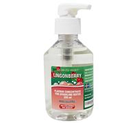 Aromhuset Lingonberry Sparkling Water Flavouring Drops 200ml - Zero Sugar & No Calories - Makes 100 Litres - With Pump Bottle - Just Add 2 Pumps to 1 Litre Sparkling Water