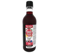 Aromhuset Raspberry Slush Syrup 500 ml - Zero Sugar - Mixing Ratio 1-17 - Flavoured Frozen Slushie Syrups Mix for Ice Drinks Machines, Blender Mix, Home, DIY Cocktails and More