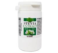 Aromhuset Stevia Extract 50g - 100% Pure Reb A+ 98% Premium Powder - Ultra-Sweet, Sugar-Free Natural Sweetener, 350x Sweeter Than Sugar